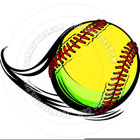 Softball On Fire Clipart | Free Images at Clker.com - vector clip art ...