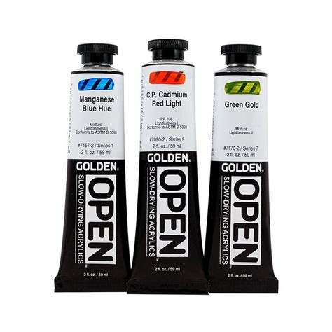 Golden OPEN Acrylics $12 | Acrylic, Golden artist colors, Fluid acrylic ...