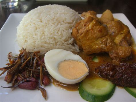 Nasi Lemak with Chicken Curry - Sambal Kampung | Nasi Lemak … | Flickr