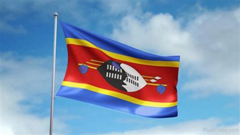 National Flag Of Swaziland - RankFlags.com – Collection of Flags