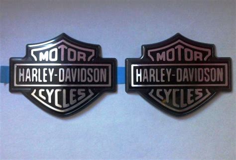 Buy HARLEY BAR AND SHIELD FUEL TANK EMBLEMS MEDALLION SOFTAIL DYNA STREET GLIDE in North Platte ...