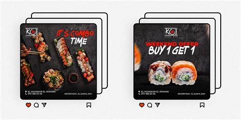 KOI | Social Media Designs :: Behance