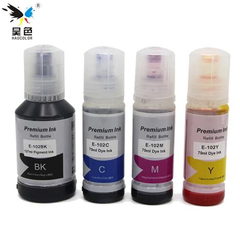 T102 T502 CISS Dye ink refill kit For Epson ECOTANK ET 2700 ET 2750 ET 3700 ET 3750 ET 4750 ET ...