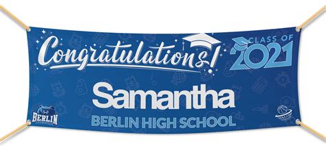 Olentangy Berlin High School Graduation Banners (2x5')