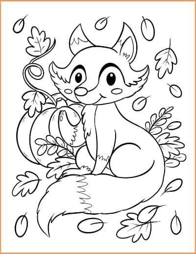 Free Printable Fall Coloring Pages for Kids | Fall coloring pages, Fall ...