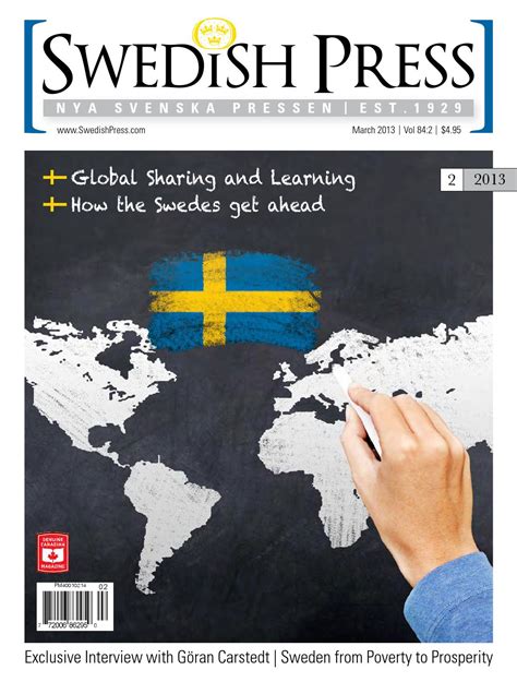 Swedish Press March 2013 Vol 84:2 by Swedish Press - Issuu