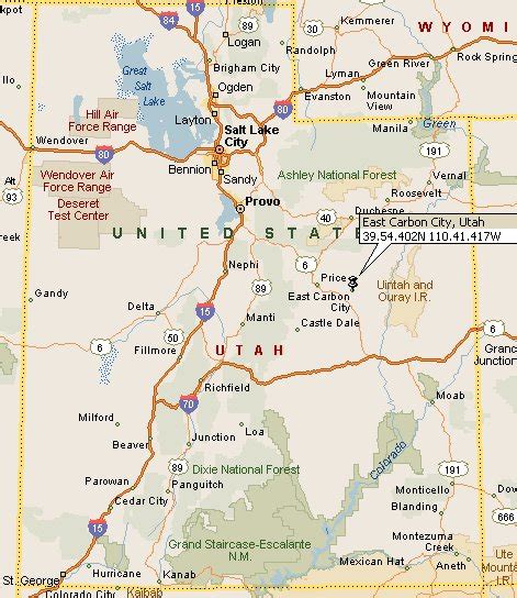 East Carbon, Utah Map 4