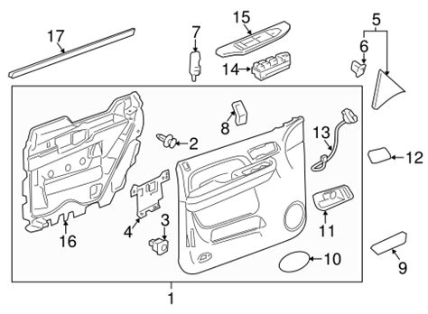 2013 Chevy Silverado 1500 Driver Door Armrest