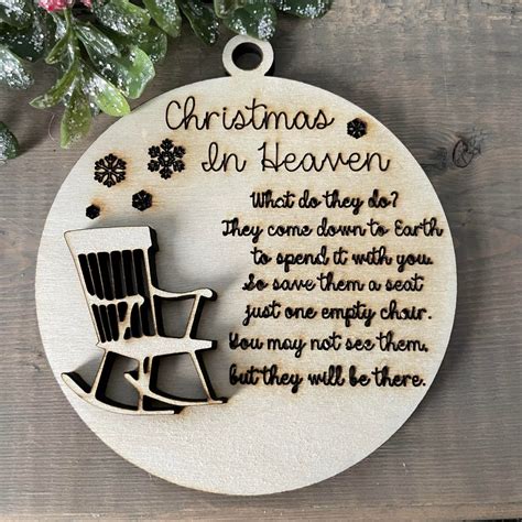 Christmas in Heaven Ornament - Canadian Craft Crate