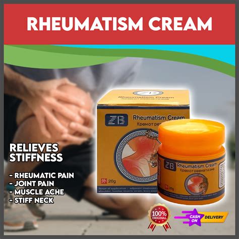 Authentic Miracle Pain Reliever Rheumatism Cream Gout Pain Cream Arthritis Muscle Pain Joint ...