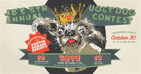 Jo's 5th Annual Ugly Dog Contest - Austin Humane Society