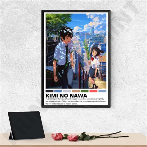 Your Name Poster Kimi no nawa Anime Movie Poster | Etsy