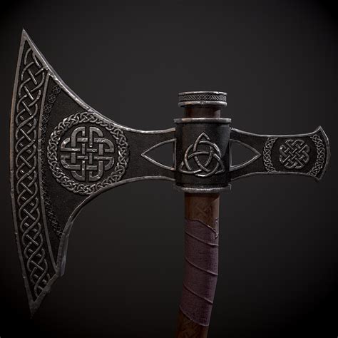 ArtStation - Celtic Axe