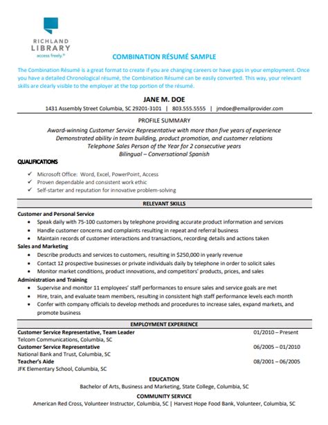 How to Create a Resume with an Employment Gap | Richland Library