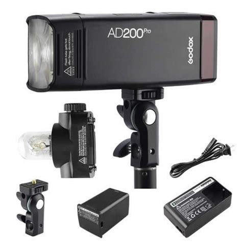 Godox Ad200 Pro Outdoor Flash Light Ttl 2.4g 1/800