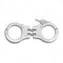 Stainless Steel Dual Hinge Handcuffs
