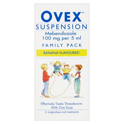 Ovex Suspension - 30ml | Threadworm Treatment | Chemist 4 U