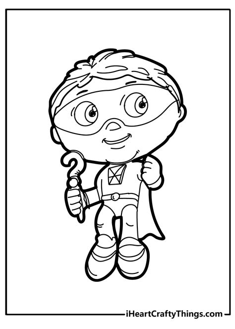 Free Printable Super Why Coloring Pages - vrogue.co