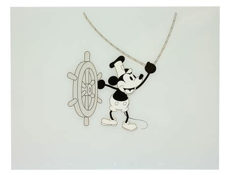 Reproduction Steamboat Willie animation cel | Smithsonian Institution