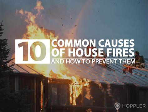 Top 10 Causes Of House Fires Fire Safety Tips - Bank2home.com