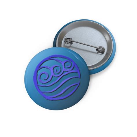 Waterbending Symbol Pin Avatar the Last Airbender Fanart - Etsy