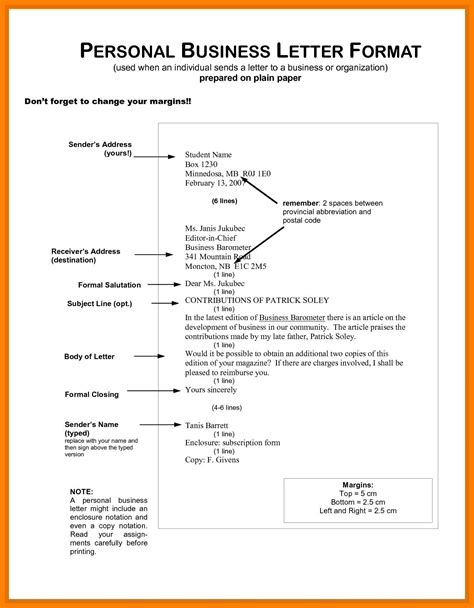 First Class Business Letter Format Spacing Examples Market Development Manager Resume