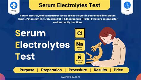 Serum Electrolytes Test: Price, Normal Range and Result - Drlogy