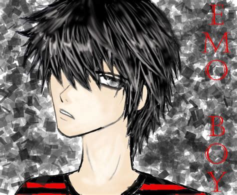 anime emo boy by thesleepinghunter on DeviantArt