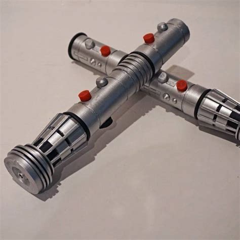 Darth Maul’s Lightsaber w/Stand 22” Full Length - Prop Replica ...