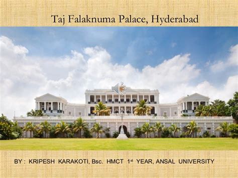 TAJ FALAKNUMA PALACE