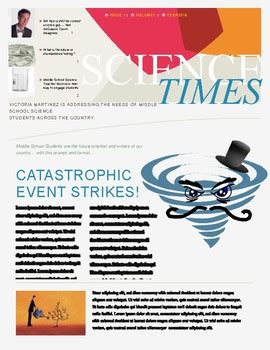 Catastrophic Events Activity by Mischief Managed | TPT