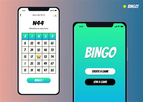 Bingo Game App Design (iOS) — Cici Yang Design