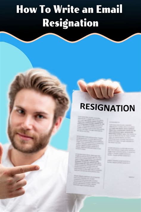 How To Write An Email Resignation