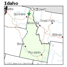 Best Places to Live in Oldtown, Idaho