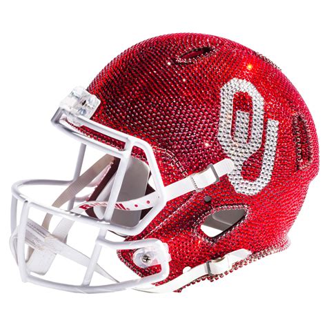 Oklahoma Sooners Swarovski Crystal Large Football Helmet - Walmart.com ...