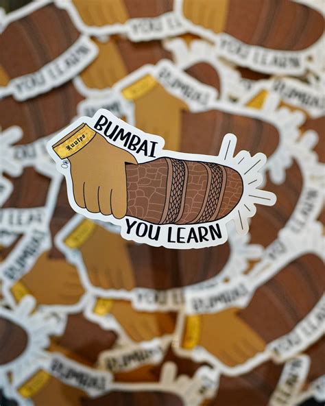 O'hana Signature Series Stickers - Bumbai You Learn – Hau'oli Co