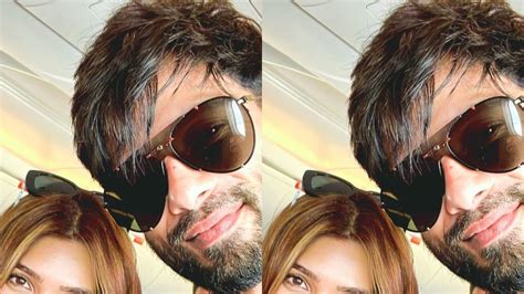 Kriti Sanon Posts All Smiles Pic With Shahid Kapoor On A Flight; Fan ...