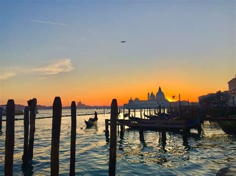 Sunset in Venice, Italy