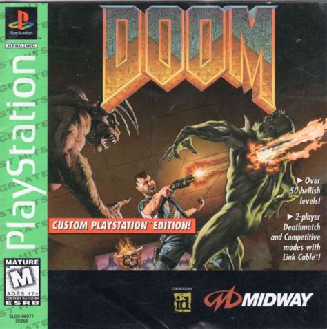 Doom Greatest Hits Sony Playstation Game