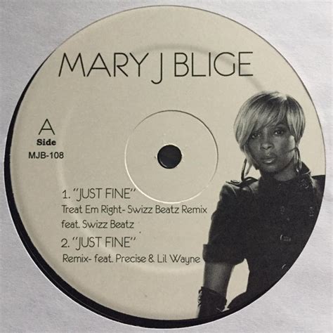 Mary J. Blige - Just Fine (Vinyl) | Discogs