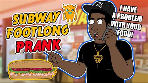 Subway Footlong Prank (ft. Tyrone) - Ownage Pranks - YouTube