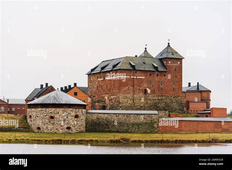 Medieval Häme castle by Vanajavesi lake in Hämeenlinna Finland Stock Photo - Alamy