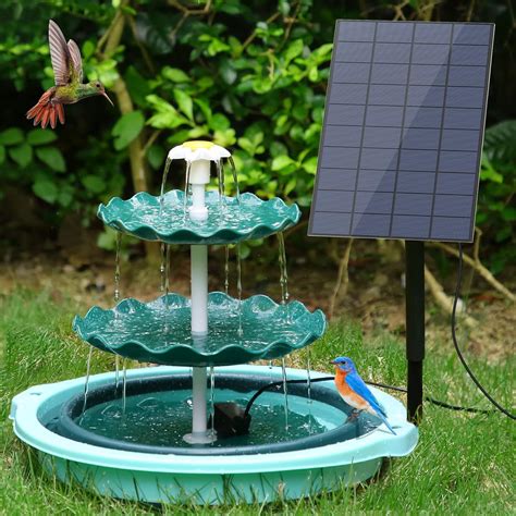 Buy AISITIN Solar Fountain - Green, 7W Online India | Ubuy