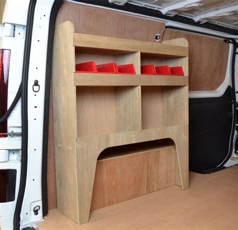 Renault Trafic Plywood Van Racking - Shelving Package - WRK2.2.4, WRK2 ...