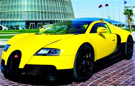 Yellow Bugatti Wallpaper | Wallpapers Gallery