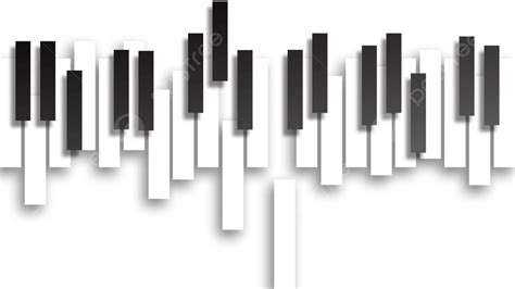 Paper Cut Texture Piano Keyboard Horizontal Diagram Musical Instrument, Paper Cutting, Piano ...