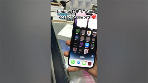 iPhone 14 Pro Max Face id Password 💥 #iphone #iphonerepair - YouTube