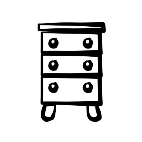 chest of drawers clipart - Clip Art Library