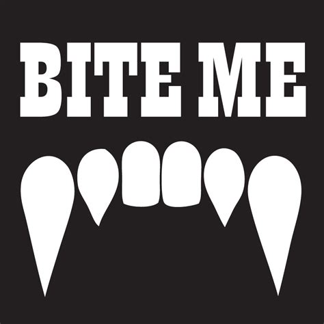 Bite Me Sticker – www.shoptherocket.com