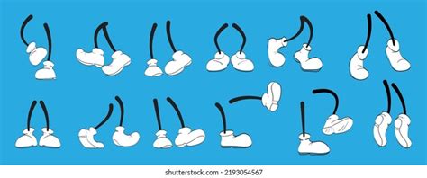 Cartoon Legs Hands Legs Boots Gloved Stock Vector (Royalty Free) 2303258209 | Shutterstock